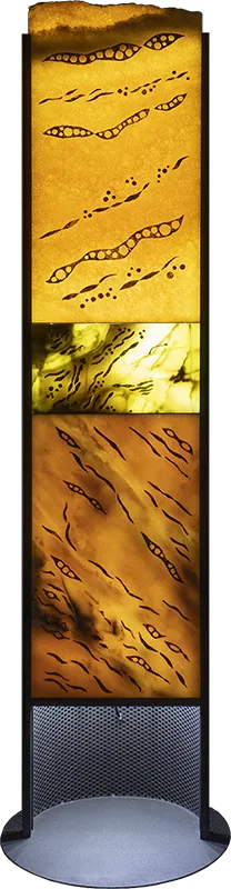 Mediterraneo 3, luminous state — integrated LED backlighting